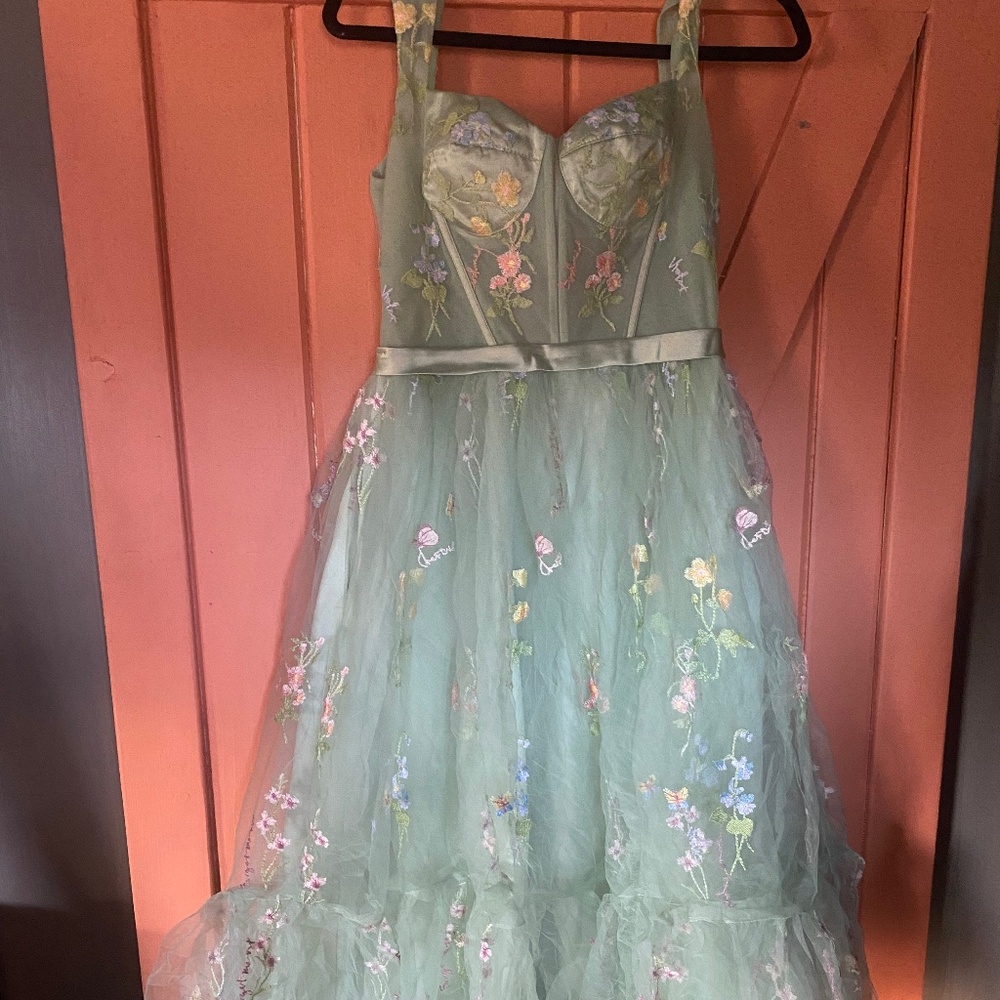 Loyeloy embroidered corset fairy dress